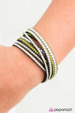 Paparazzi "Strong Is The New Beautiful" Green Wrap Bracelet Paparazzi Jewelry