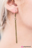 Paparazzi "Strong Roots - Brass" necklace Paparazzi Jewelry
