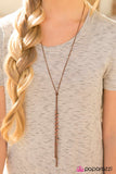 Paparazzi "Subtle Hints - Copper" necklace Paparazzi Jewelry
