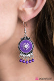 Paparazzi "Such A Flirt" Purple Earrings Paparazzi Jewelry