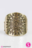 Paparazzi "Summer Campout" Brass Ring Paparazzi Jewelry