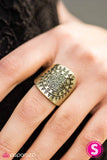 Paparazzi "Summer Campout" Brass Ring Paparazzi Jewelry