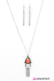 Paparazzi "Summer Fiesta - Orange" necklace Paparazzi Jewelry