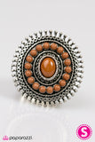 Paparazzi "Summer Flair" Brown Ring Paparazzi Jewelry