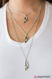 Paparazzi "Summer Flight - Green" necklace Paparazzi Jewelry