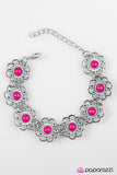 Paparazzi "Summer Garden - Pink" bracelet Paparazzi Jewelry