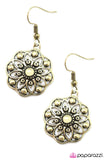 Paparazzi "Summer Getaway - Brass" earring Paparazzi Jewelry