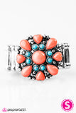 Paparazzi "Summer Haze - Orange" ring Paparazzi Jewelry