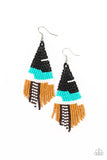 Paparazzi "Summer Heat" Black Earrings Paparazzi Jewelry