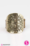Paparazzi "Summer Hideaway" Brass Ring Paparazzi Jewelry