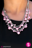 Paparazzi "Summer Isles - Pink" Necklace & Earring Set Paparazzi Jewelry