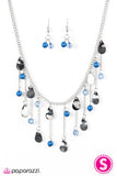 Paparazzi "Summer Mermaid - Blue" Necklace & Earring Set Paparazzi Jewelry