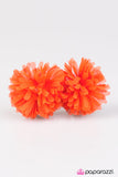Paparazzi "Summer Pom Poms - Orange" hair clip Paparazzi Jewelry