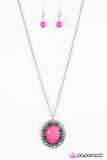 Paparazzi "Summer Ranch - Pink" necklace Paparazzi Jewelry