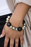 Paparazzi "Summer Sailing - Black" bracelet Paparazzi Jewelry