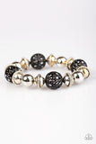 Paparazzi "Summer Sailing - Black" bracelet Paparazzi Jewelry