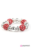 Paparazzi "Summer Sailing - Red" bracelet Paparazzi Jewelry