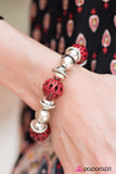 Paparazzi "Summer Sailing - Red" bracelet Paparazzi Jewelry