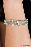 Paparazzi "Summer Sensation - Green" bracelet Paparazzi Jewelry