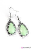 Paparazzi "Summer Shine - Green" earring Paparazzi Jewelry