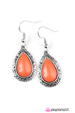 Paparazzi "Summer Shine - Orange" earring Paparazzi Jewelry