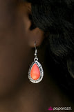 Paparazzi "Summer Shine - Orange" earring Paparazzi Jewelry
