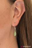 Paparazzi "Summer Showers - Green" necklace Paparazzi Jewelry