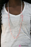 Paparazzi "Summer Showers - Orange" necklace Paparazzi Jewelry