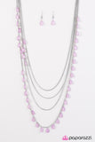 Paparazzi "Summer Showers - Purple" necklace Paparazzi Jewelry