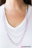 Paparazzi "Summer Showers - Purple" necklace Paparazzi Jewelry