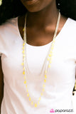 Paparazzi "Summer Showers - Yellow" necklace Paparazzi Jewelry
