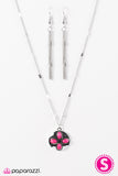 Paparazzi "Summer Social" Pink Necklace & Earring Set Paparazzi Jewelry