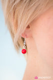 Paparazzi "Summer Sun - Red" necklace Paparazzi Jewelry