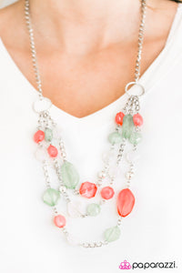 Paparazzi "Summer Sunsets" Multi Necklace & Earring Set Paparazzi Jewelry