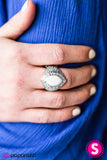 Paparazzi "Summer Vibes - White" ring Paparazzi Jewelry