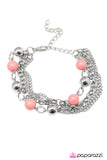 Paparazzi "Summer Zephyr" Pink Bracelet Paparazzi Jewelry