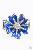 Paparazzi "Sunbeam Lily - Blue" ring Paparazzi Jewelry