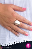 Paparazzi "Sunken Treasure - Rose Gold" ring Paparazzi Jewelry