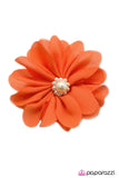 Paparazzi "Sunny Days - Orange" hair clip Paparazzi Jewelry