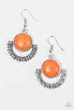 Paparazzi "Sunset Sailing" Orange Earrings Paparazzi Jewelry