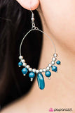 Paparazzi "Sunset Shores - Blue" earring Paparazzi Jewelry