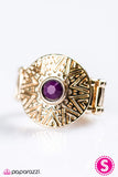 Paparazzi "Sunshine State - Purple" ring Paparazzi Jewelry