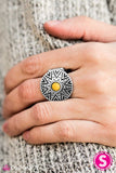 Paparazzi "Sunshine State - Yellow" ring Paparazzi Jewelry