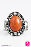 Paparazzi "Sun Valley - Orange" ring Paparazzi Jewelry