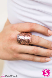 Paparazzi "Sun View" Copper Ring Paparazzi Jewelry