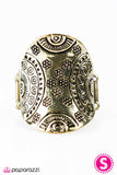 Paparazzi "Sun View" Brass Ring Paparazzi Jewelry