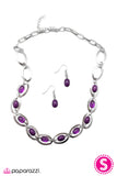 Paparazzi "Supernatural" Purple Necklace & Earring Set Paparazzi Jewelry