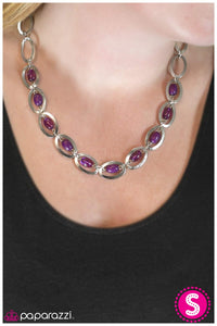 Paparazzi "Supernatural" Purple Necklace & Earring Set Paparazzi Jewelry