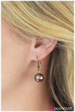 Paparazzi "Sure Thing! - Brass" necklace Paparazzi Jewelry