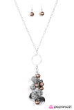 Paparazzi "Sure Thing! - Brown" necklace Paparazzi Jewelry